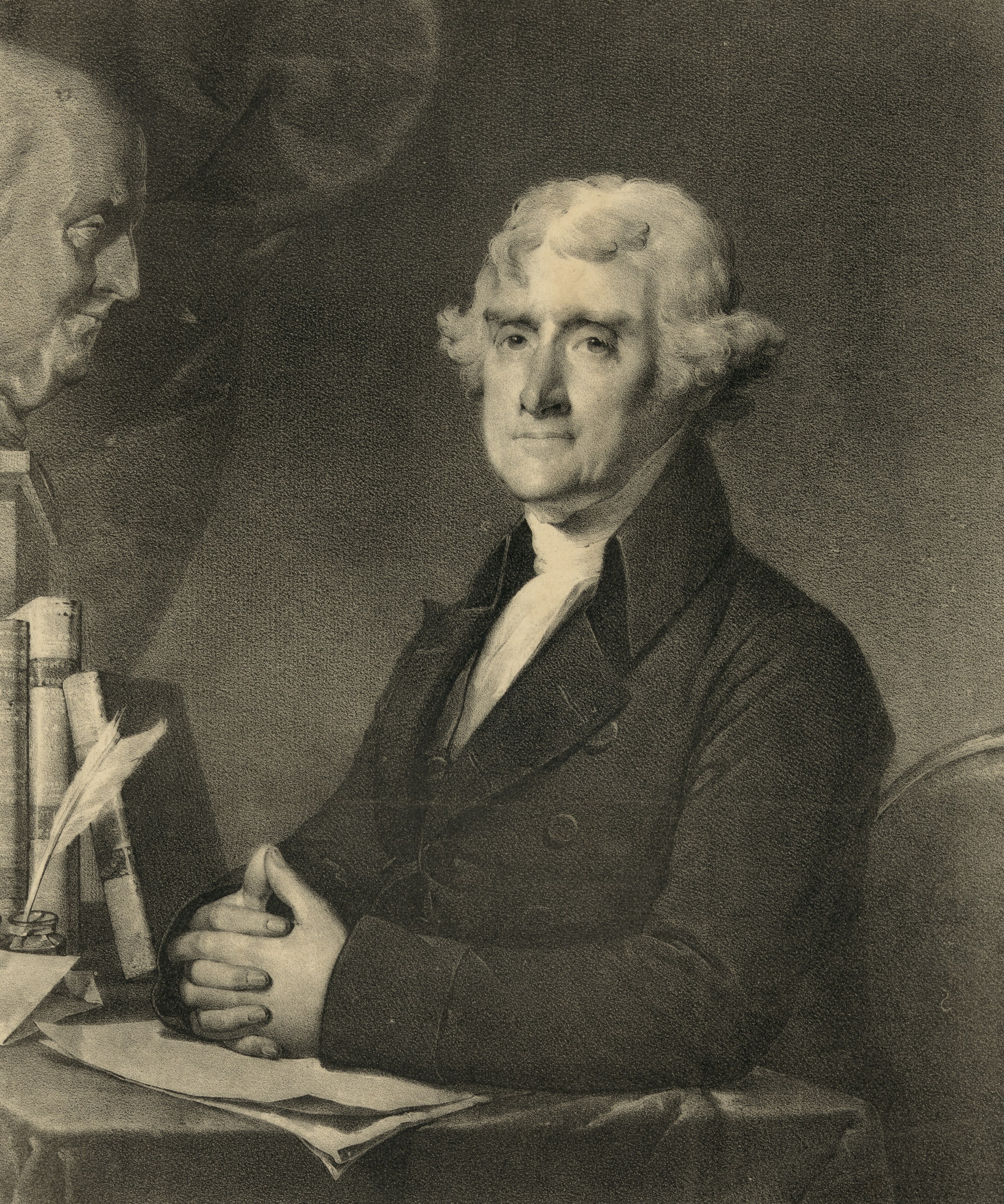 Historic portrait of Thomas Jefferson