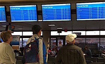 Departure Board Canyon Ministries
