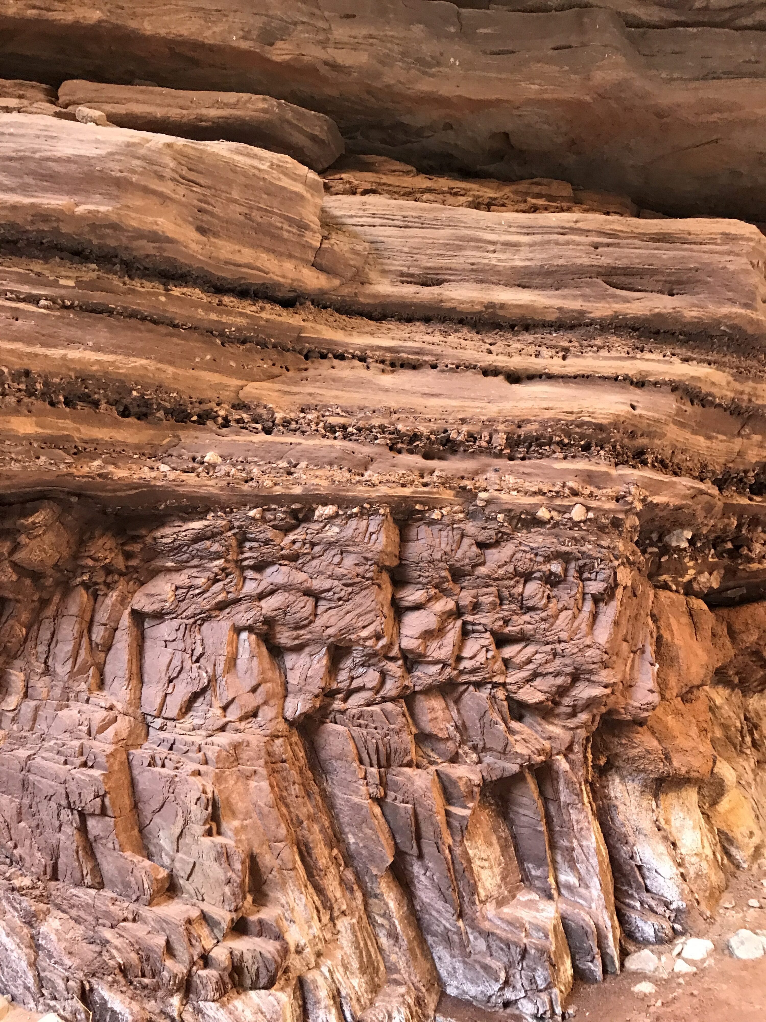 Great Unconformity in Blacktail Grand Canyon