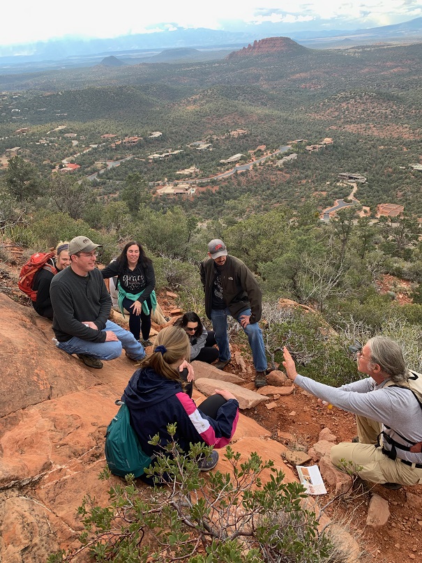 Guy Forsythe teaching in Sedona