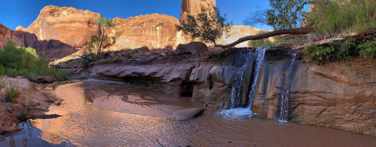 Coyote Gulch Waterfall Banner