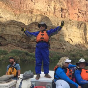 John Whitmore Teaching in the Grand Canyon on the Colorado River