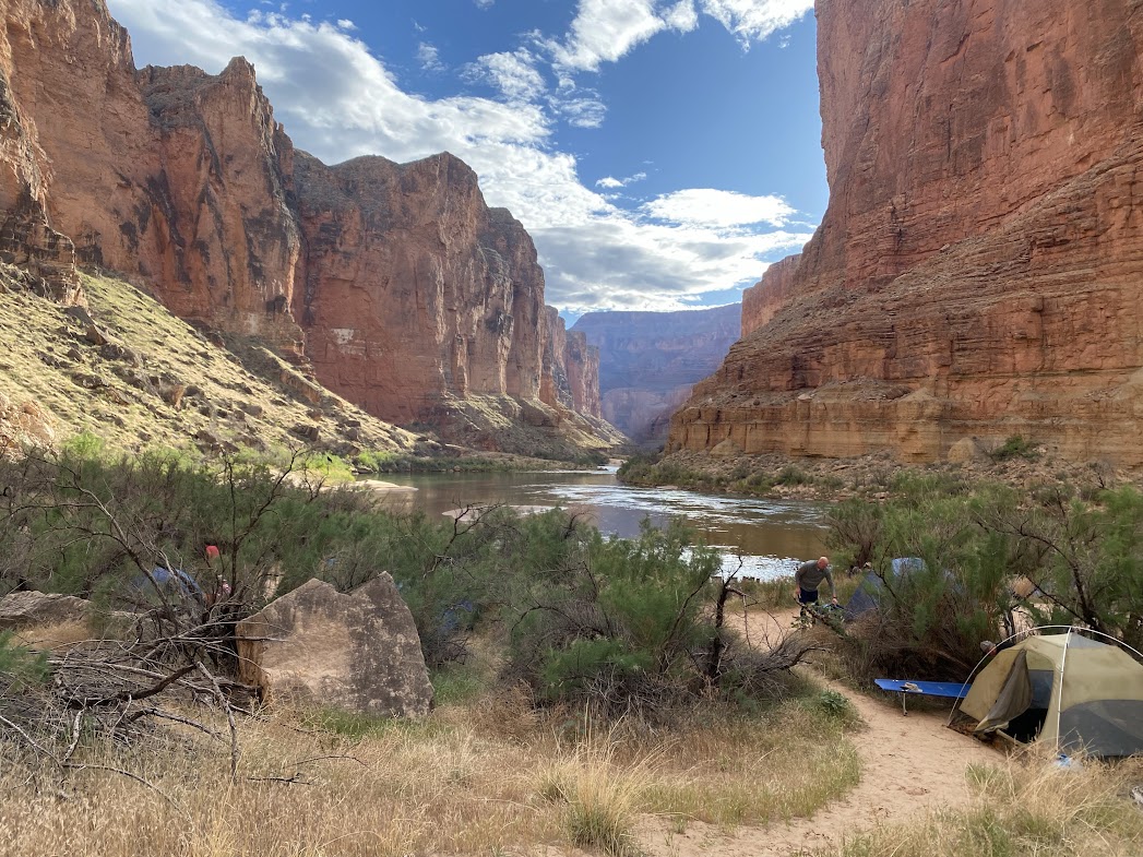 Grand Canyon River Trip Camp