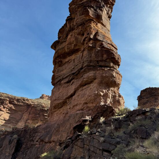 Monument from Below