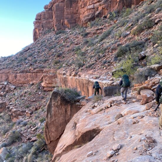 Supai Group on the Hermit Trail