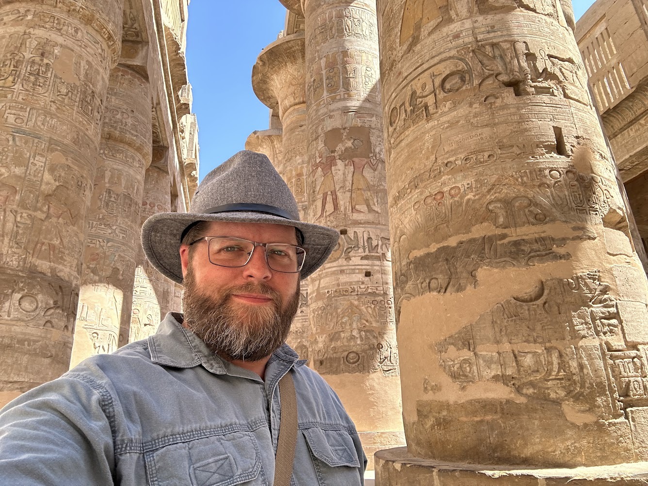 Nate Loper Luxor Temple Egypt Christian Tours