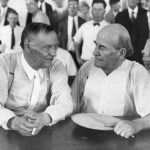 Clarence Darrow and William Jennings Bryan, 1925