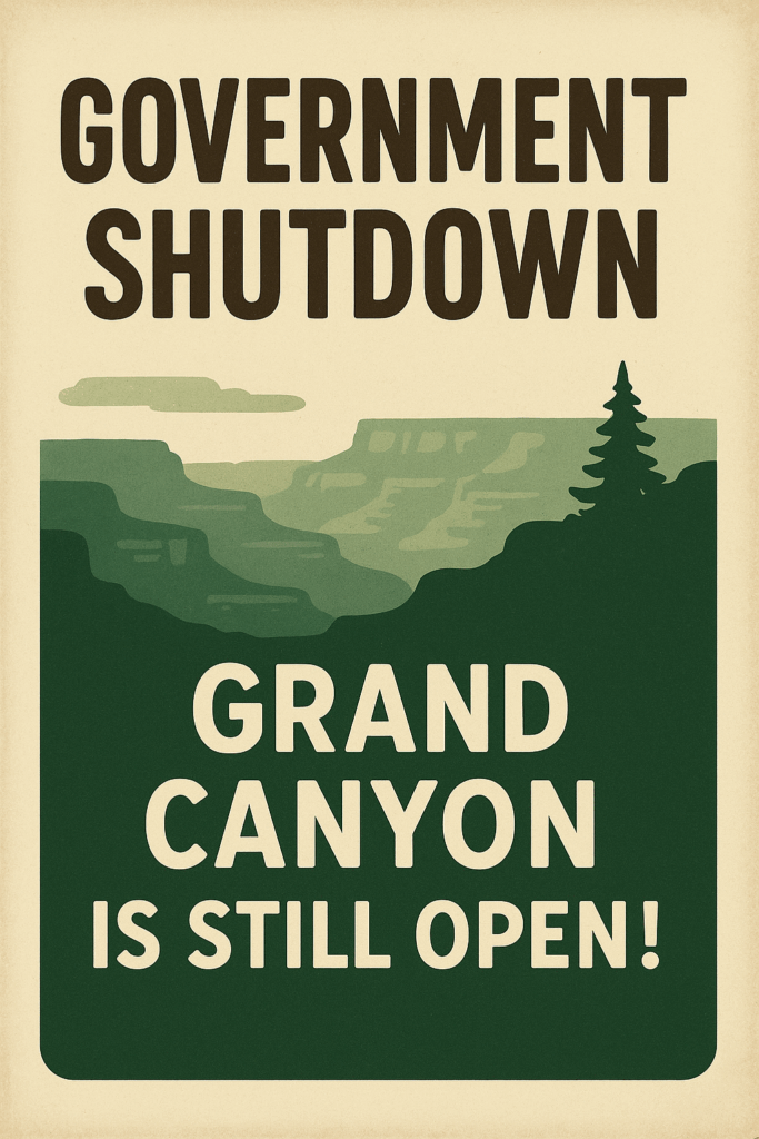 Government Shutdown Grand Canyon National Park Service