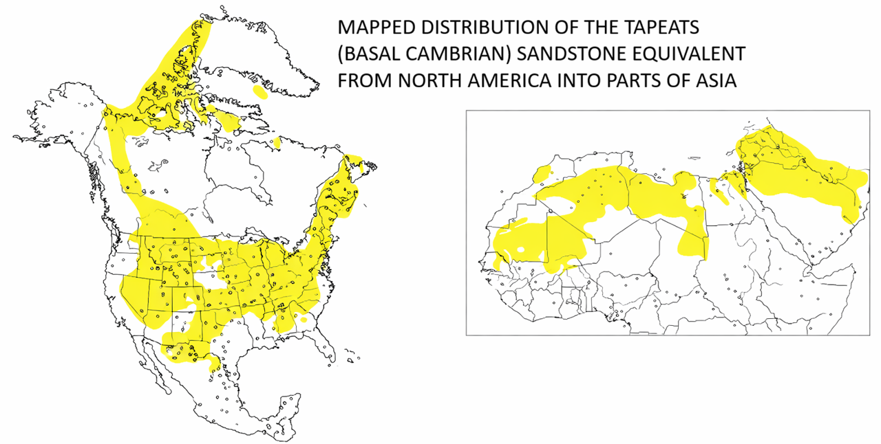 Tapeats Basal Sandstone Distribution