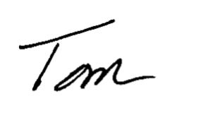Tom Vail Signature