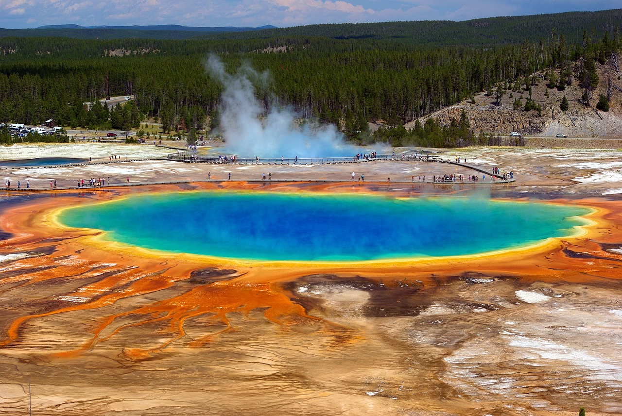 Grand Prismatic Spring Yellowstone