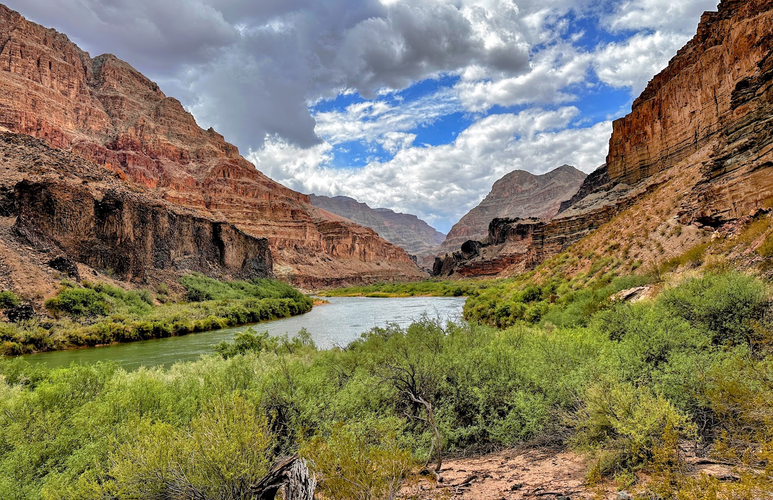 Grand Canyon habitat and layered landscape photographed by Nate Loper